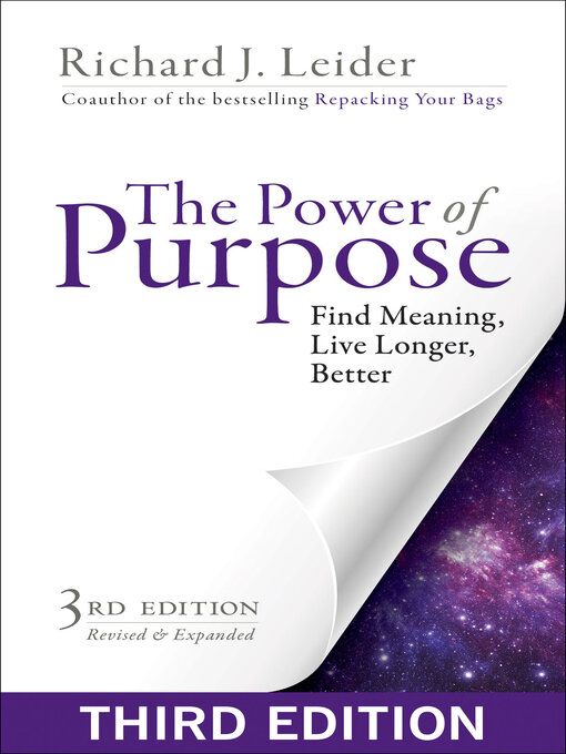 Title details for The Power of Purpose by Richard J. Leider - Available